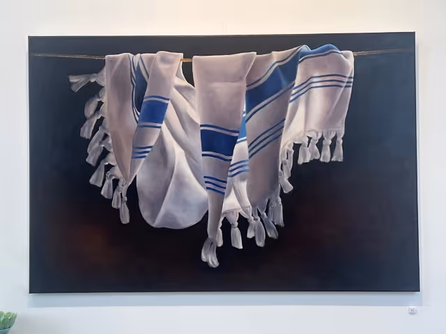 'And when the Time comes to let Go' - Oil on linen 800 x 1200 mm Unframed