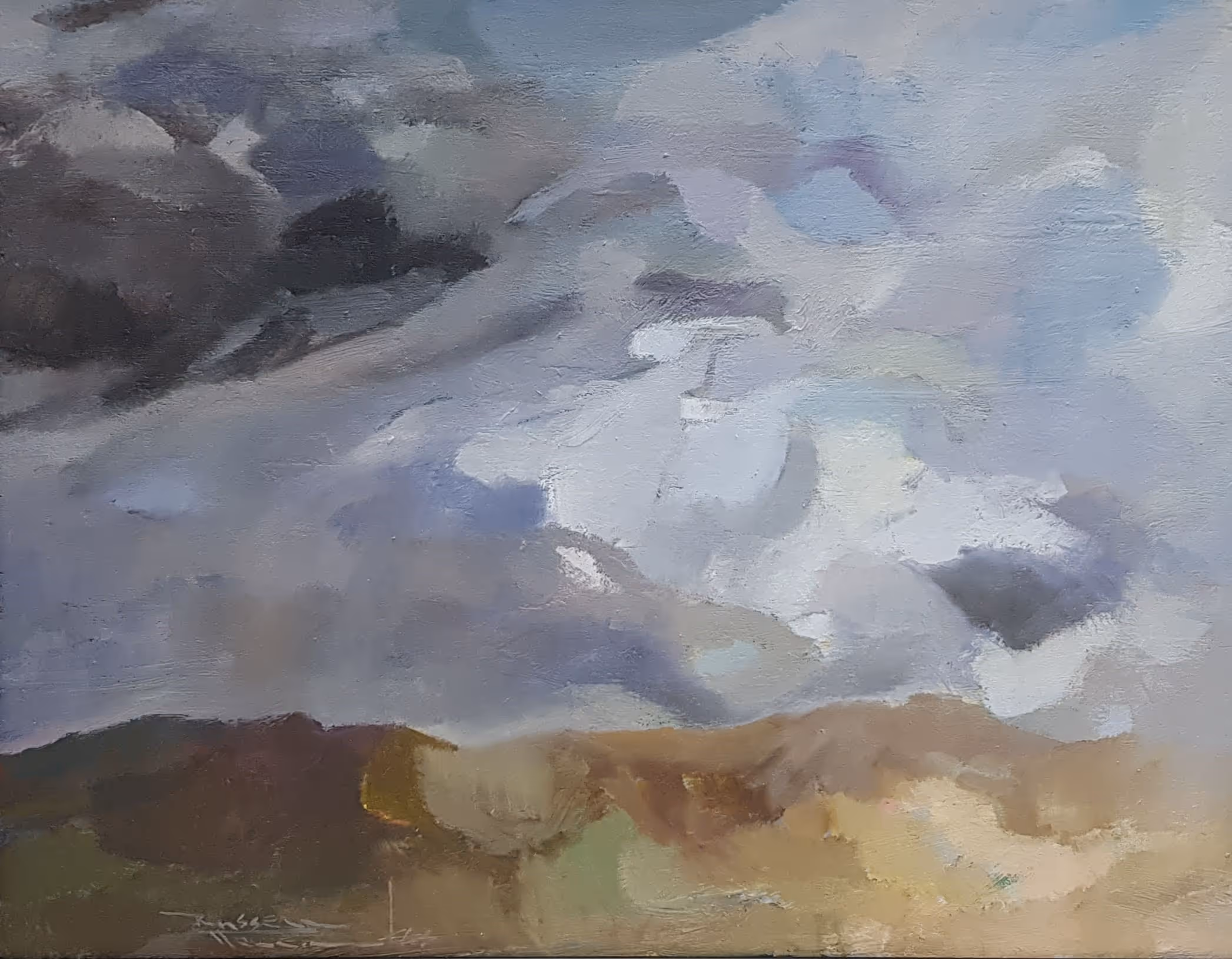 Storm - 510 x 665 - oil