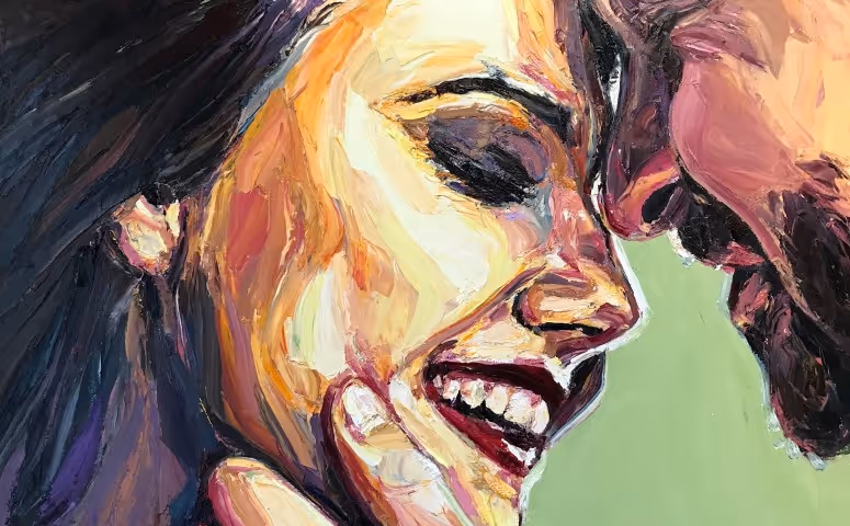 Deuce (oil on canvas 153 x 96 cm)