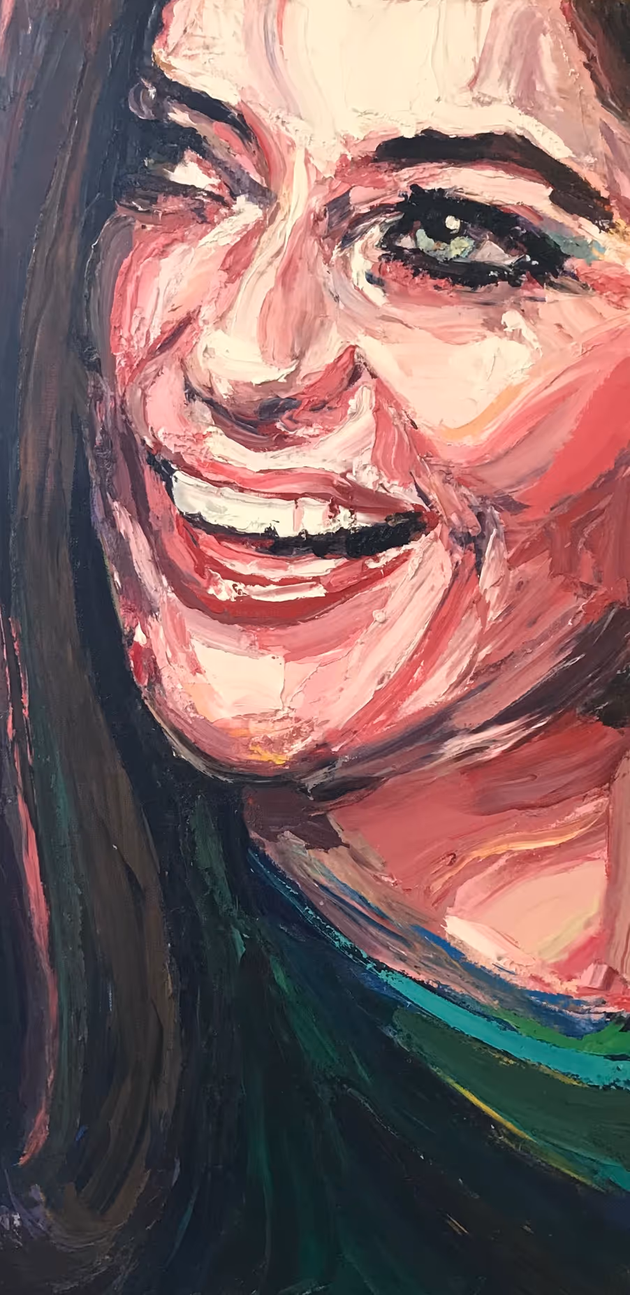 Jade (oil on canvas 51 x 101cm)