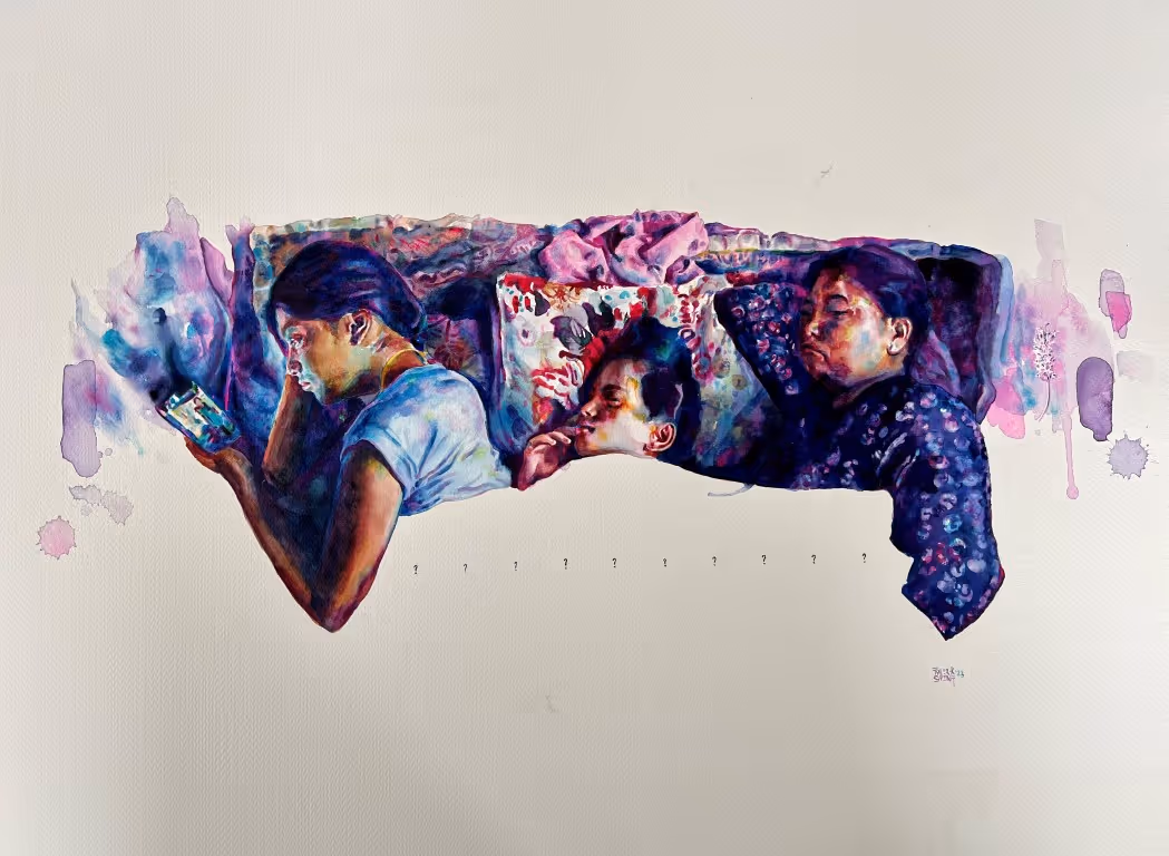 '??????????' (watercolour on fine art paper 47 x 77cm uf)