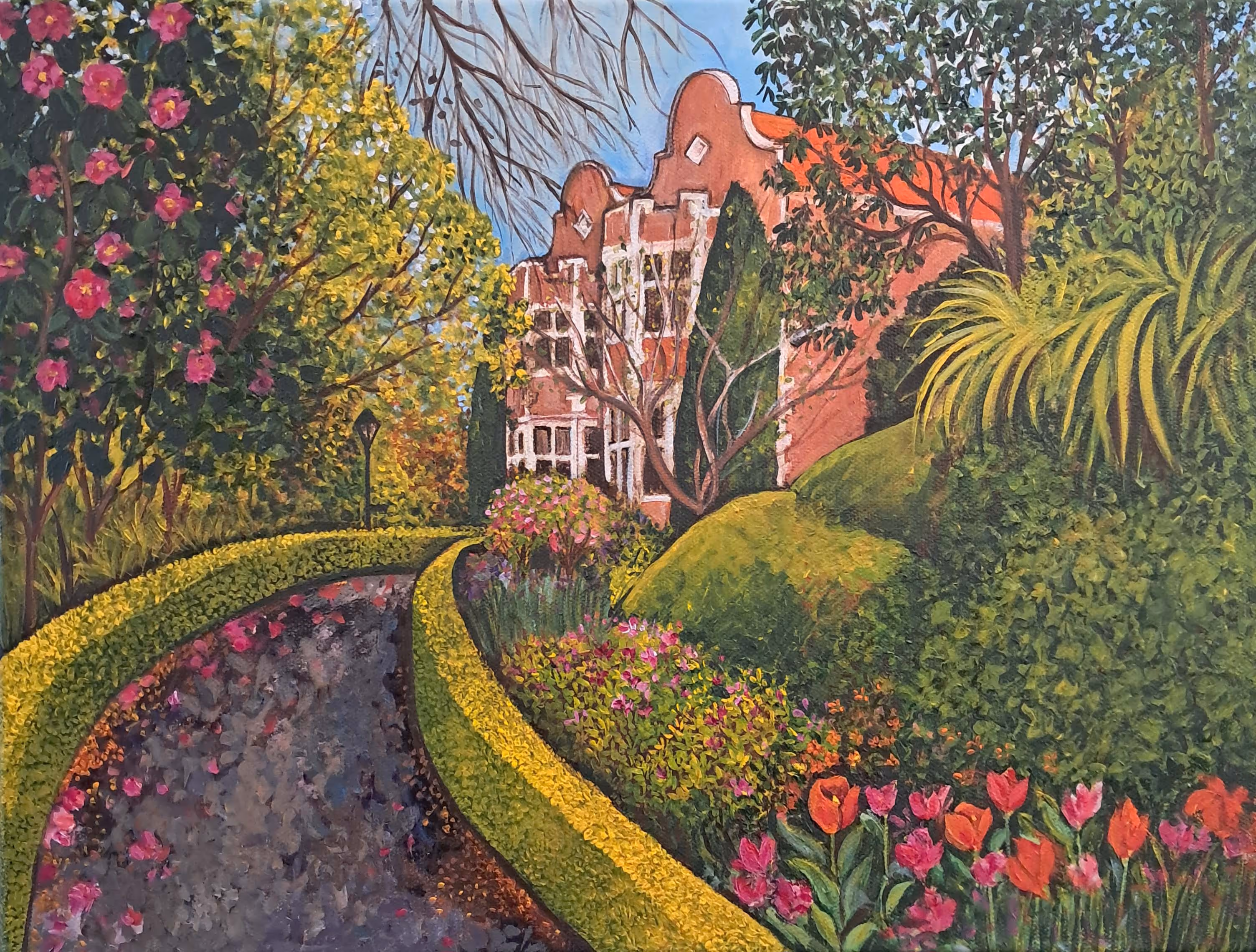 'Olveston' 400 x 300mm Acrylic on Canvas 