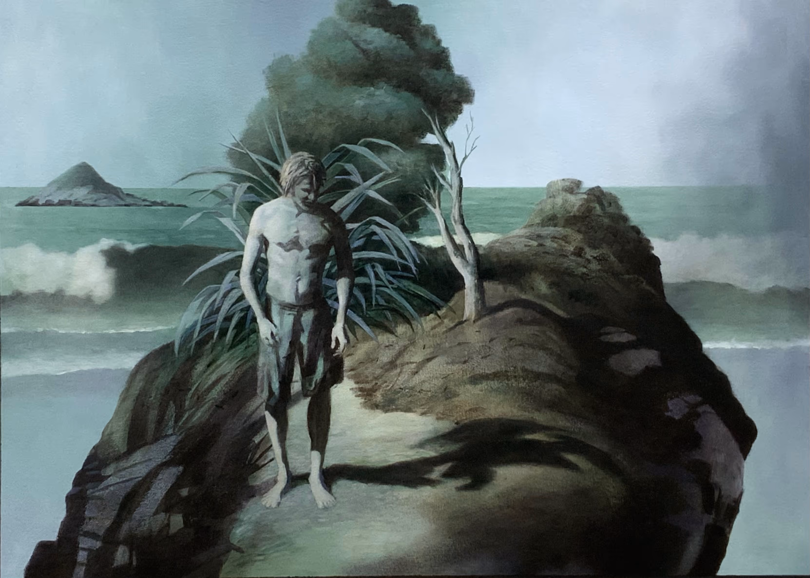 'Seer' oil on canvas, 600 x 500 mm