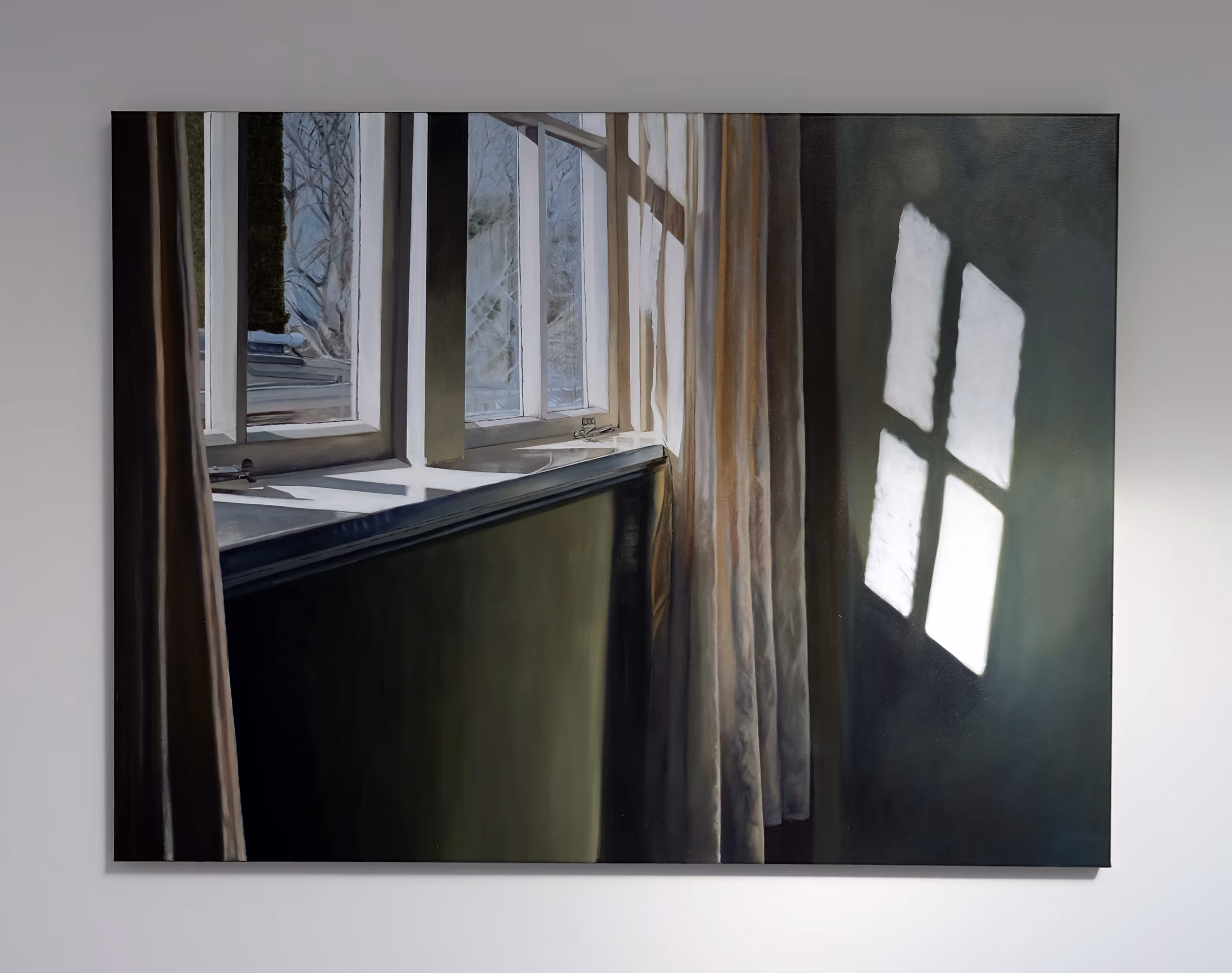 'Serenity II', oil on linen 1000 x 750mm 