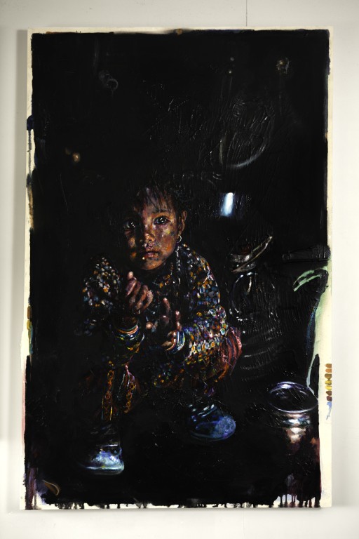 murmurs.. Oil on Canvas 1400 x 900mm