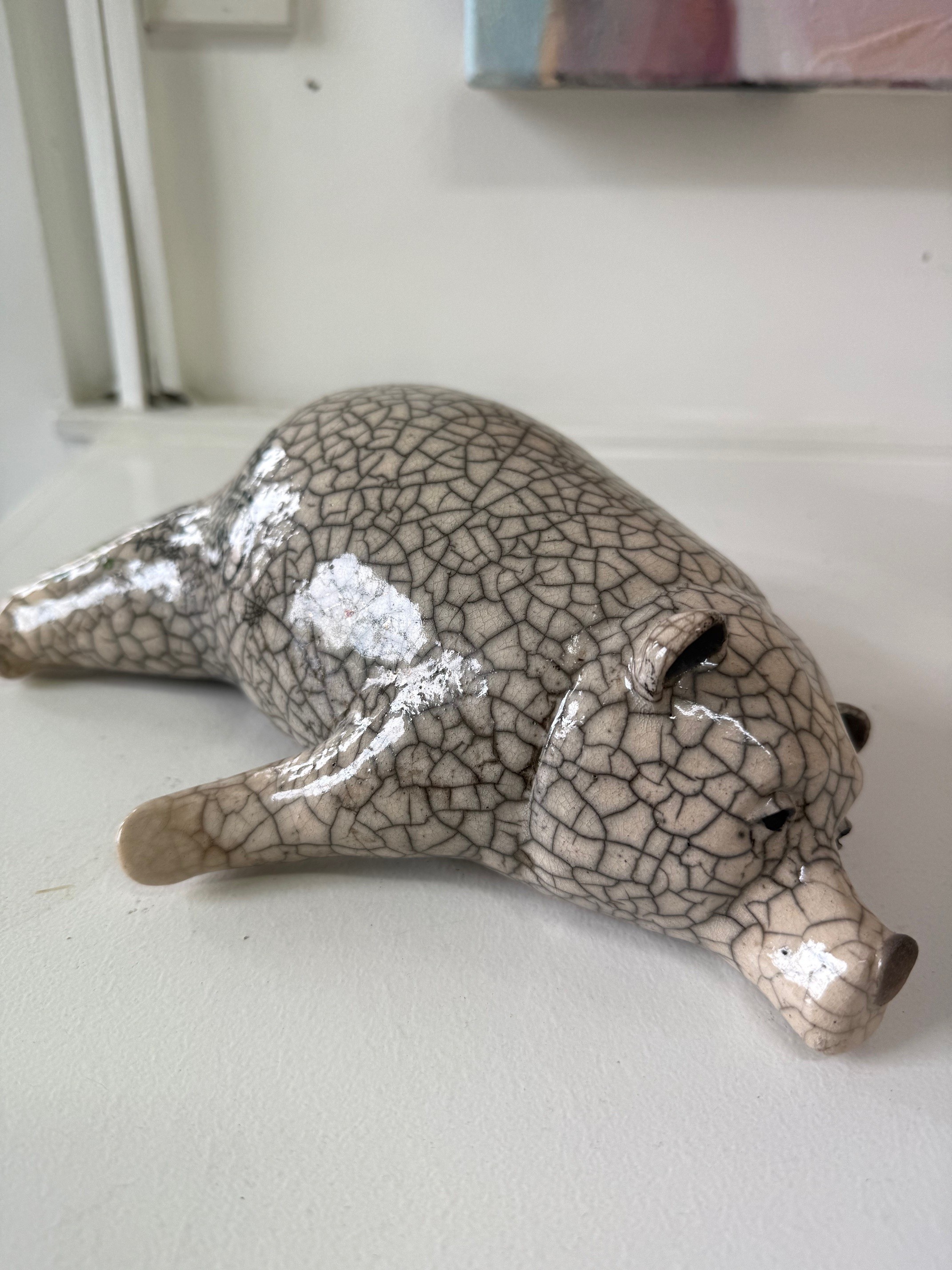 "Nope - not Today" (sitting up bear) approx 20 x 20 x 20 cm