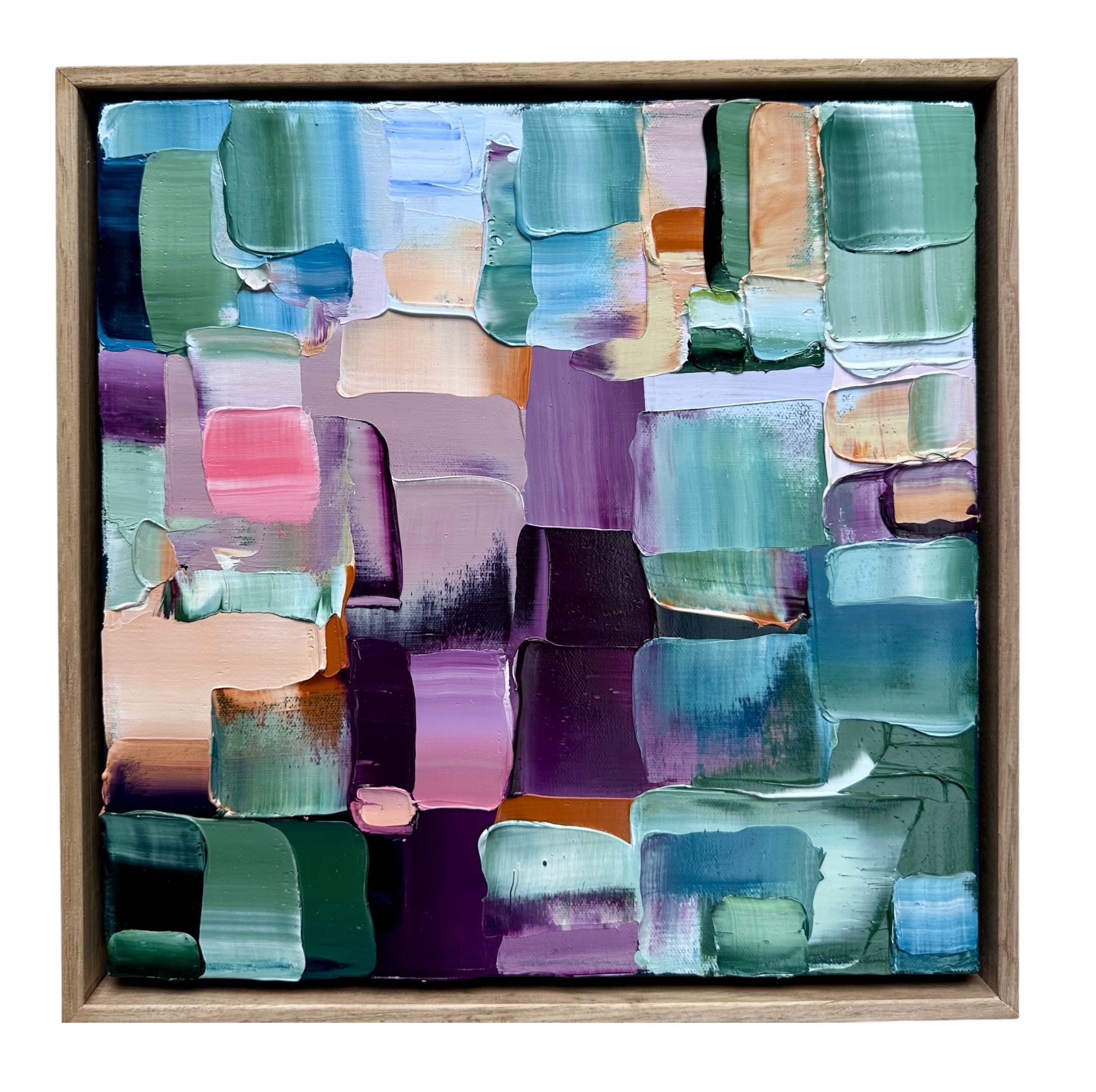 'Momento Mori' Oil on canvas (2026) 330 x 330mm (framed size, Tasmanian Oak)