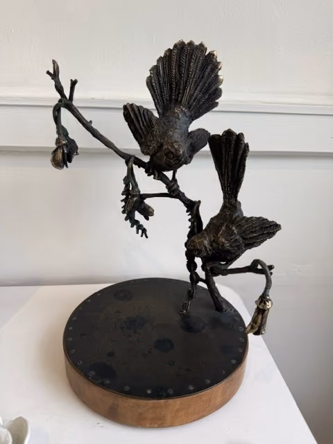 Piwakawaka Duo (AP) - bronze 