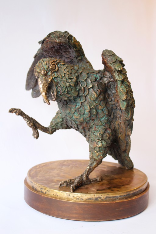 Dancing Kea (bronze, ed 5) 