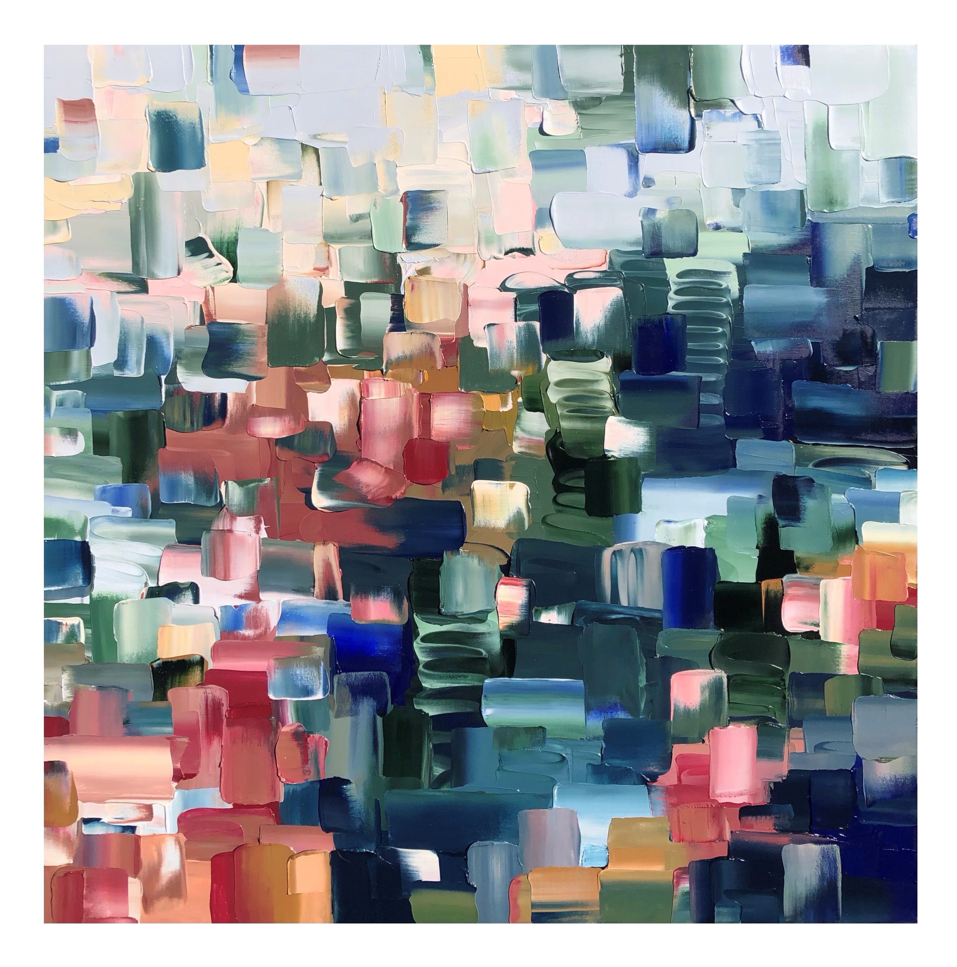 Dopamine High (oil on canvas, 1005 x 1005 mm - unframed