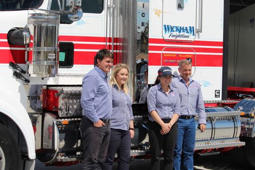 Brown and Hurley deliver 18,000th truck to Wickham Freight Lines