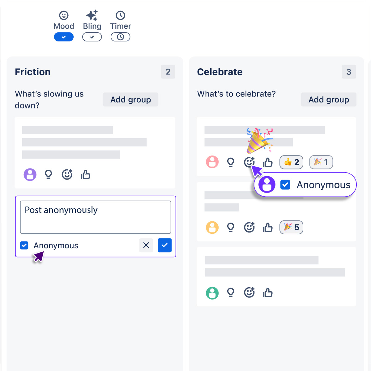 Visualisation of Review app UI