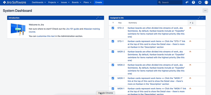 Navigating to the User Story Map in Jira