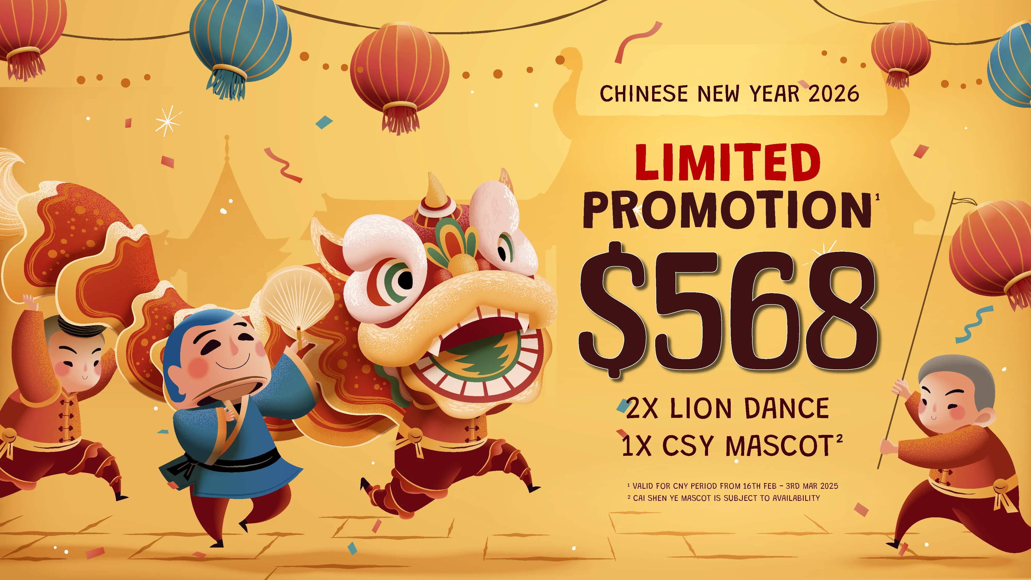 chinese new year promotion banner