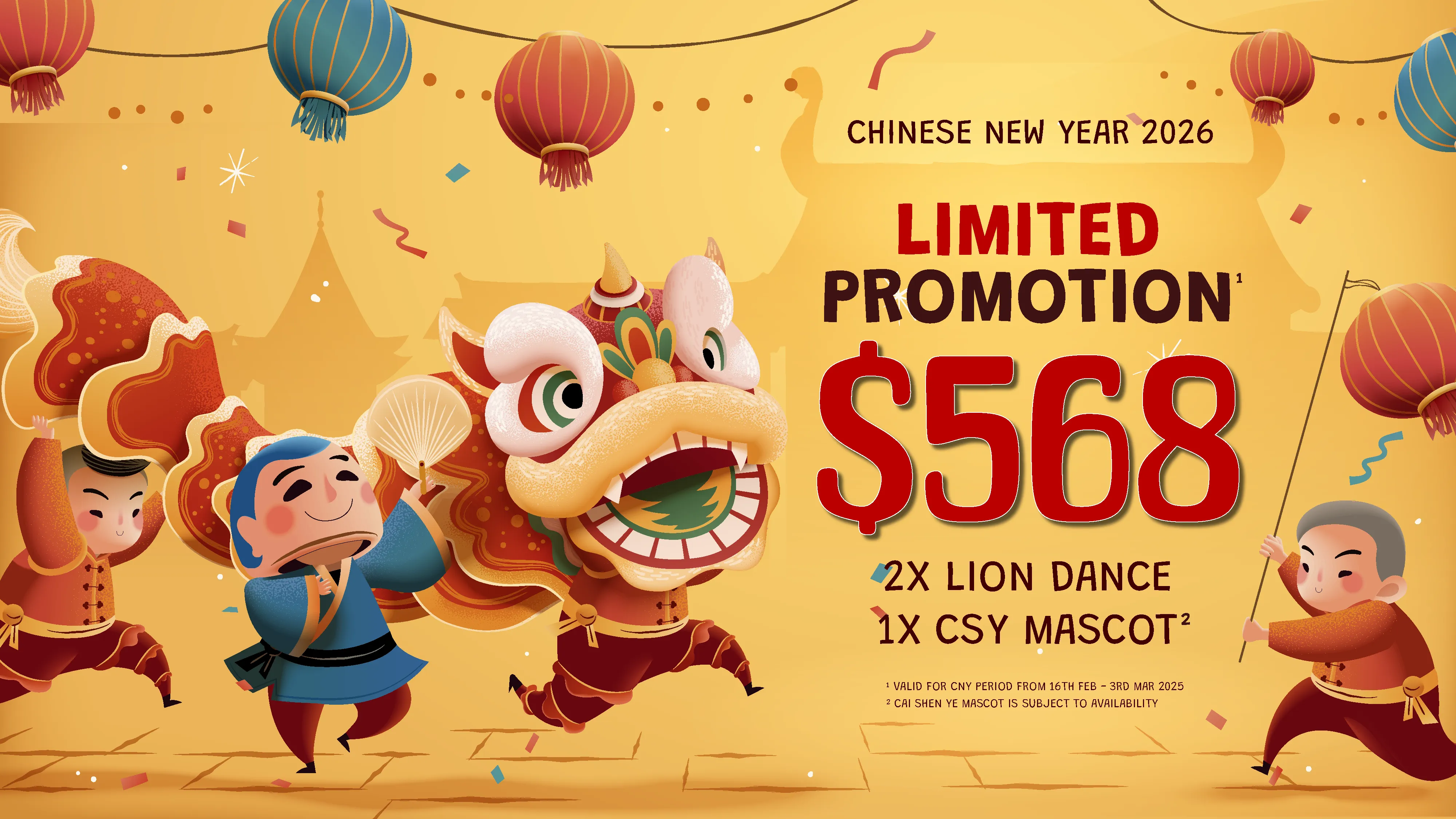 chinese new year promotion banner