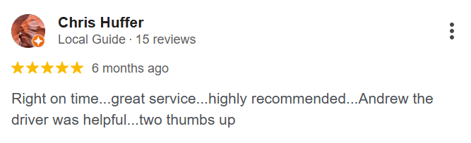 Google Review - Athens Taxi Hub