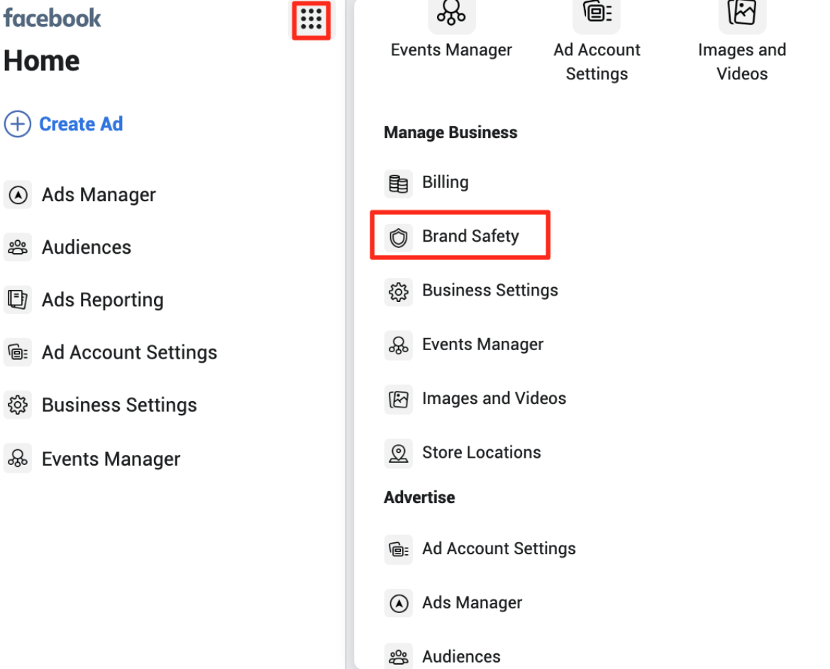 You’ll find your Block List, Publisher List and Publisher Delivery reports in the Brand Safety section of the navigation menu