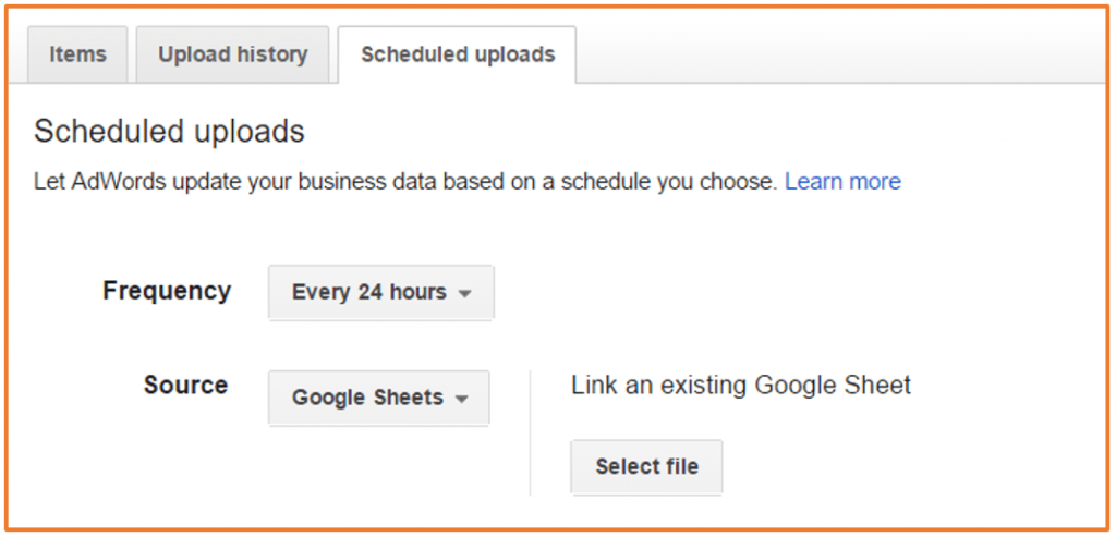 Google Sheets and AdWords