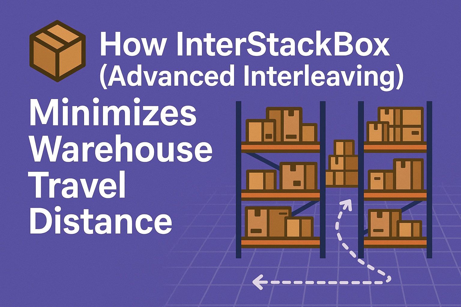 How Stackbox Minimizes Warehouse Travel Distance Using Advanced Interleaving