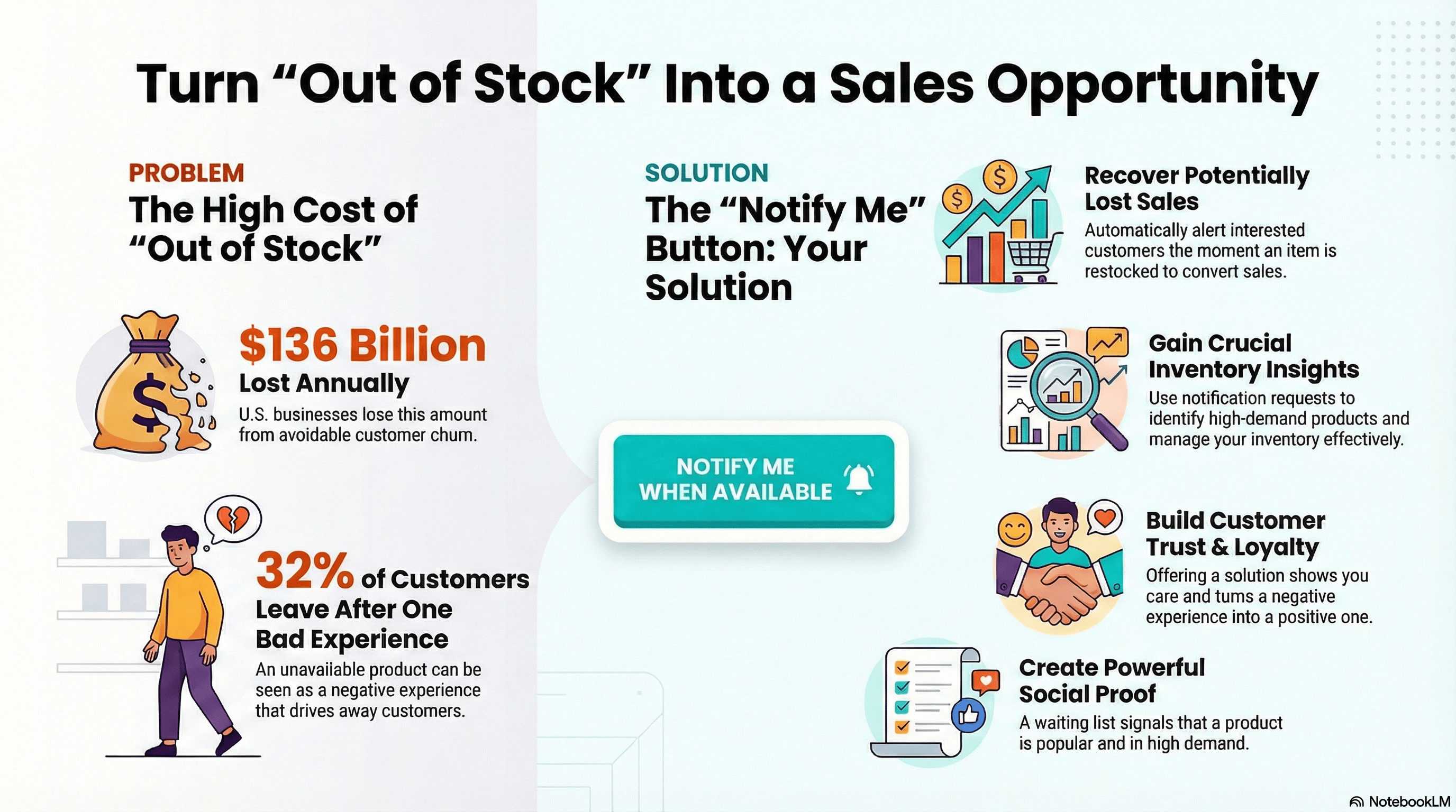 Why having a "Notify Me" button on your Shopify store matters