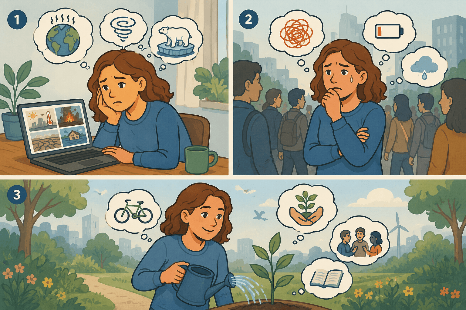 Comment se libérer de l'éco-anxiété ?