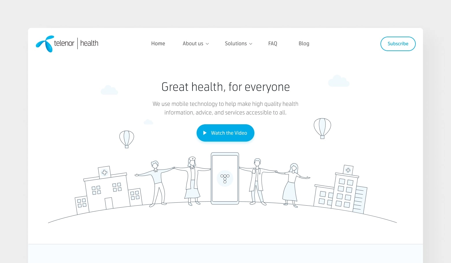 UI/UX Design for Telenor Health
