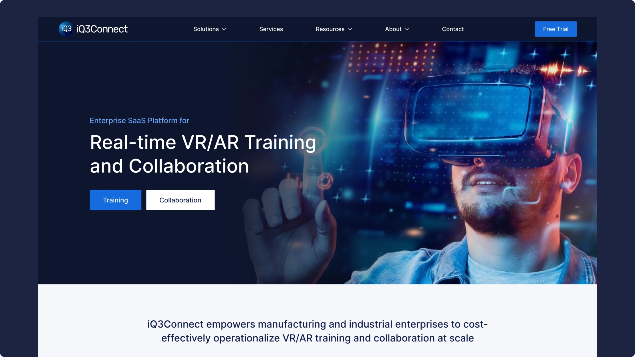 iQ3Connect's user-centric website transformation