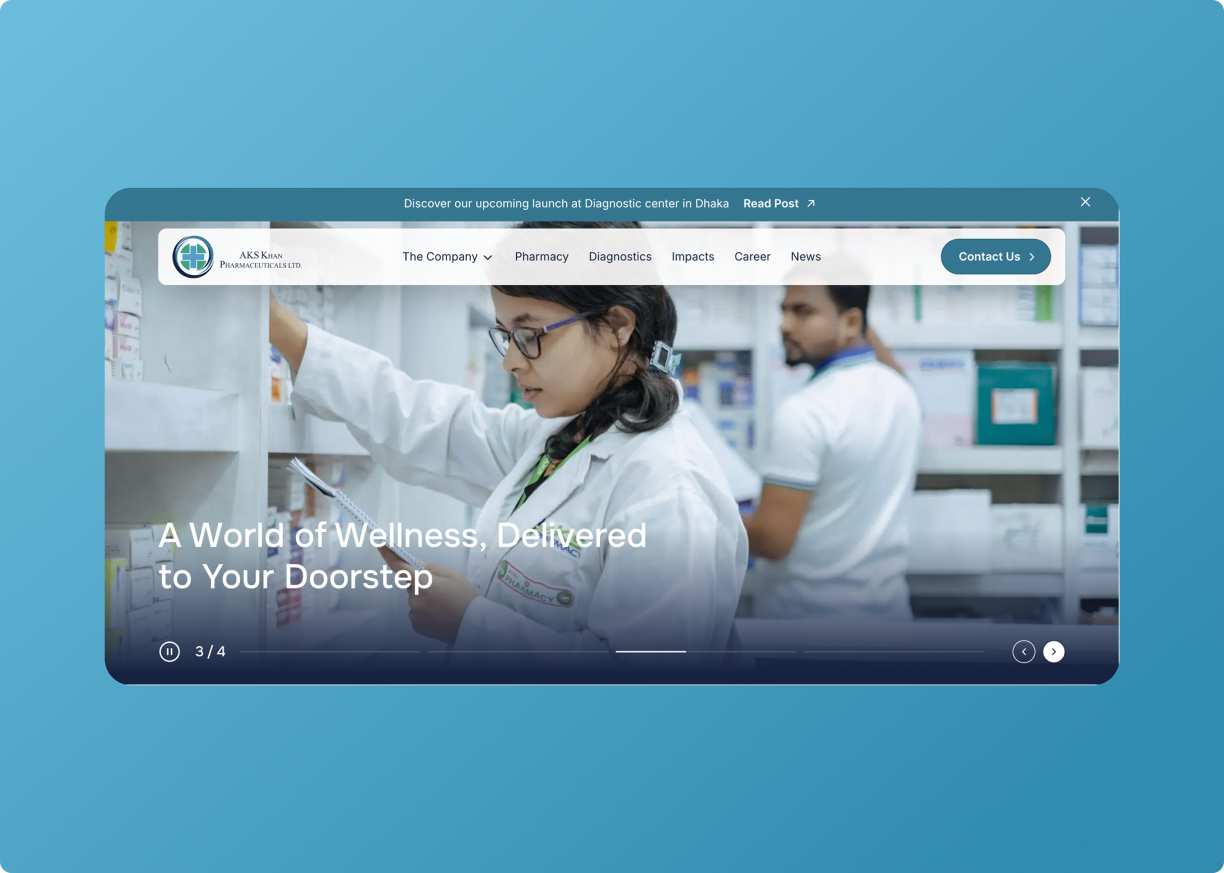 AKS Khan pharmaceutical