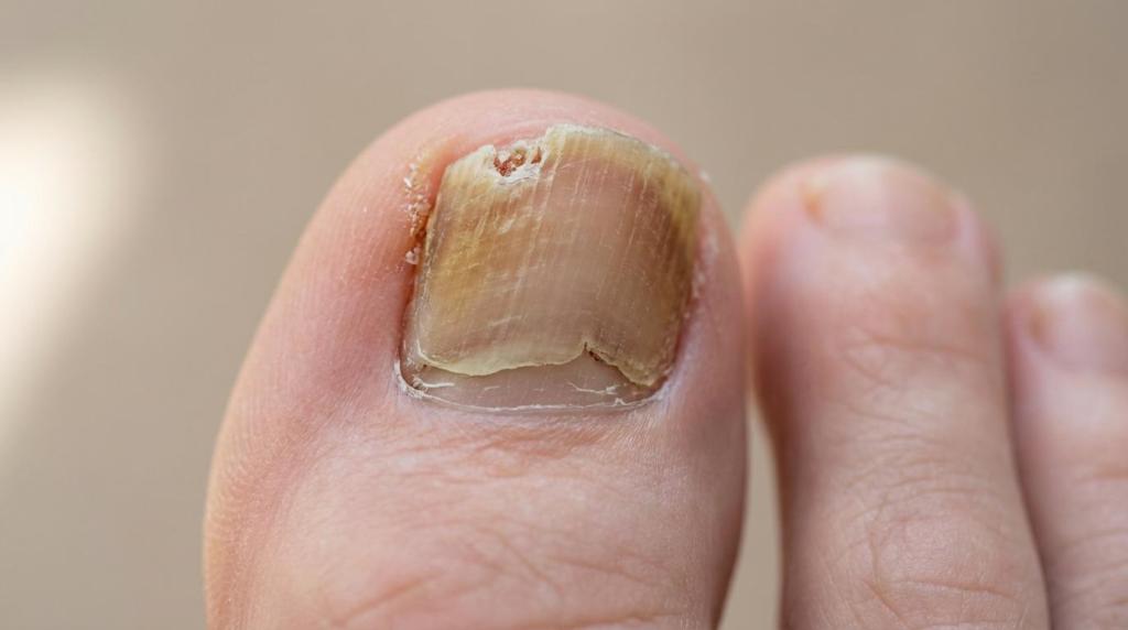 toenail fungus vs injury