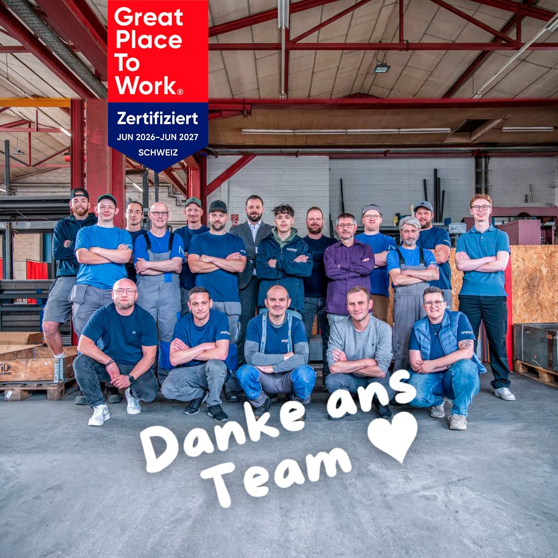 Erneut als Great Place to Work® zertifiziert – gemeinsam als Hammer Group