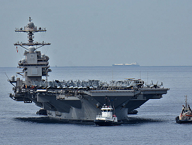 أكبر حاملة طائرات في العالم إلى الشرق الأوسط... ترامب قرّر إرسالها بعد الاجتماع بنتنياهو