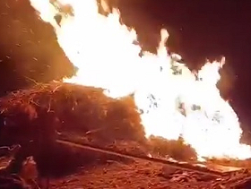 إرهاب المستوطنين بالضفة: مصابون واعتداء على طواقم طبية وحرق ممتلكات ونهب أغنام