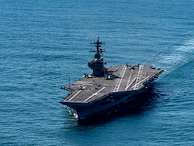 حاملة طائرات أميركية ثالثة إلى المنطقة... واشنطن تعزز وجودها العسكري قرب إيران