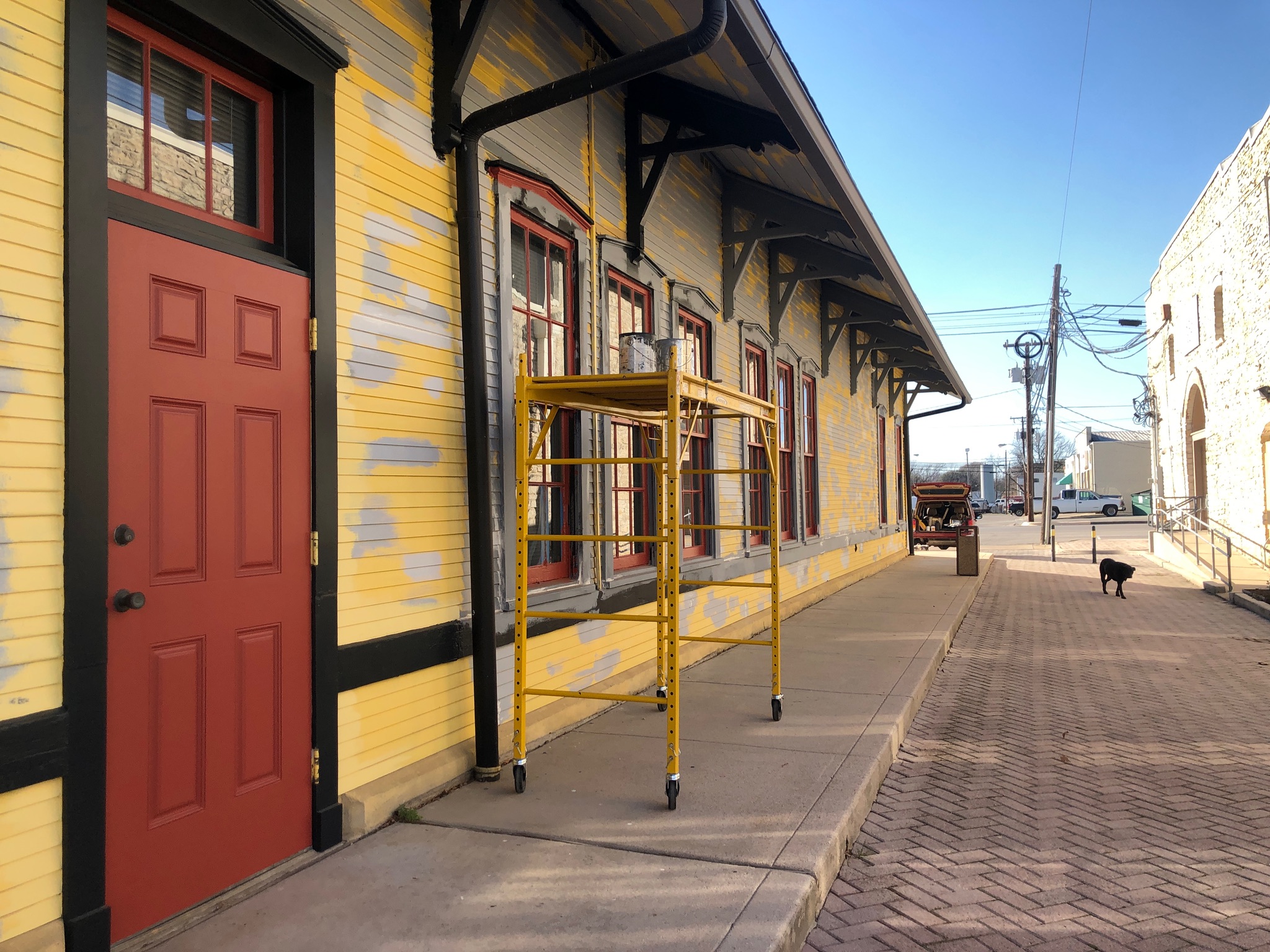 East Side Siding- Before Restoration