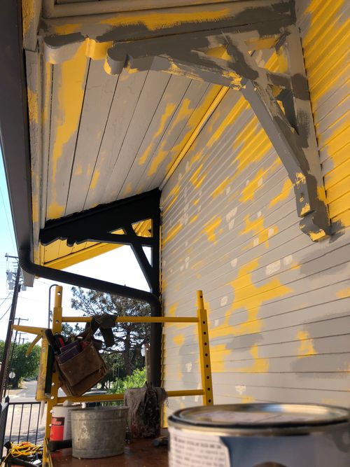 Eaves- Before Restoration