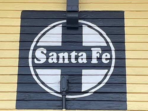 Santa Fe Sign Complete