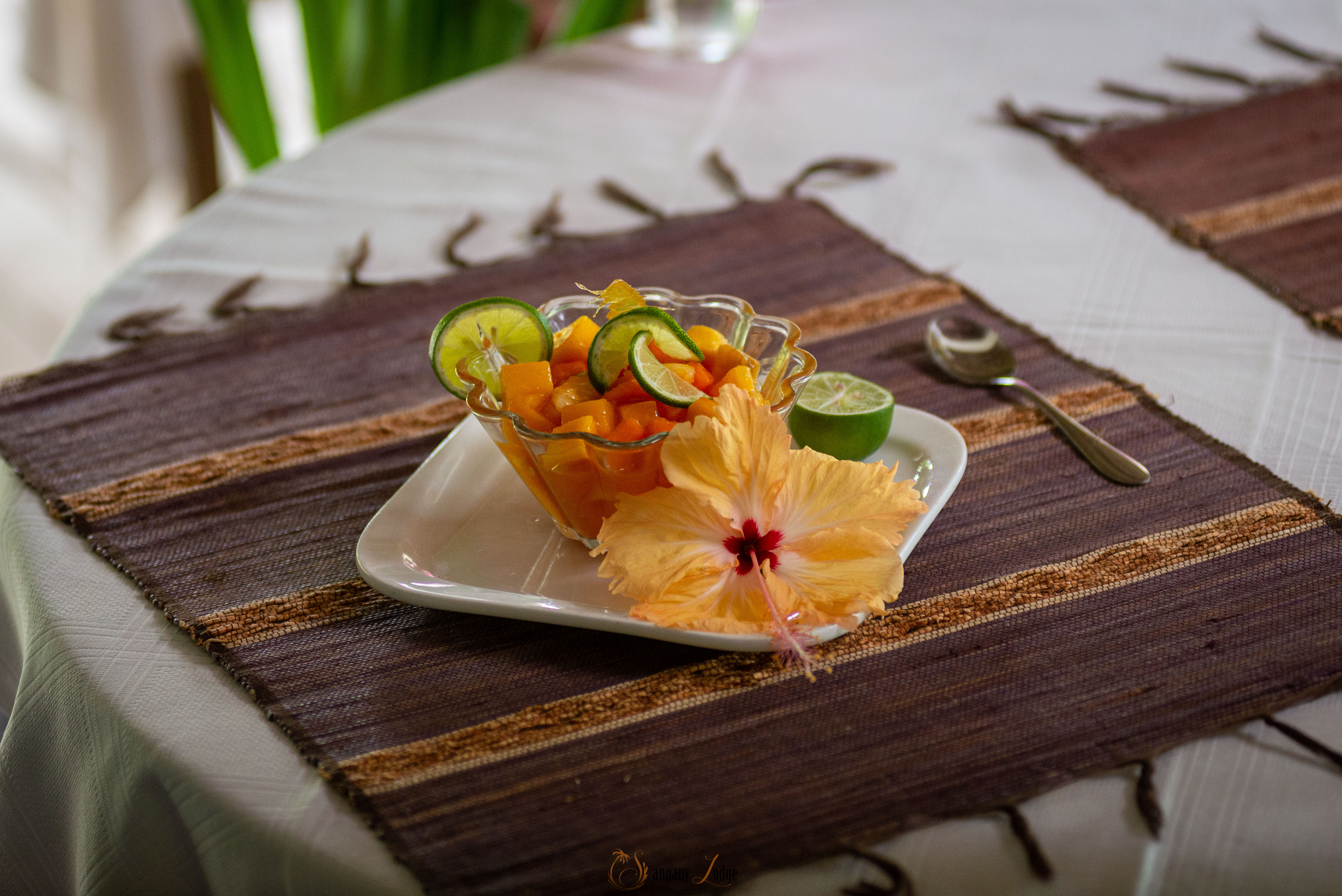 Une salade de fruits typique de Nosy Be