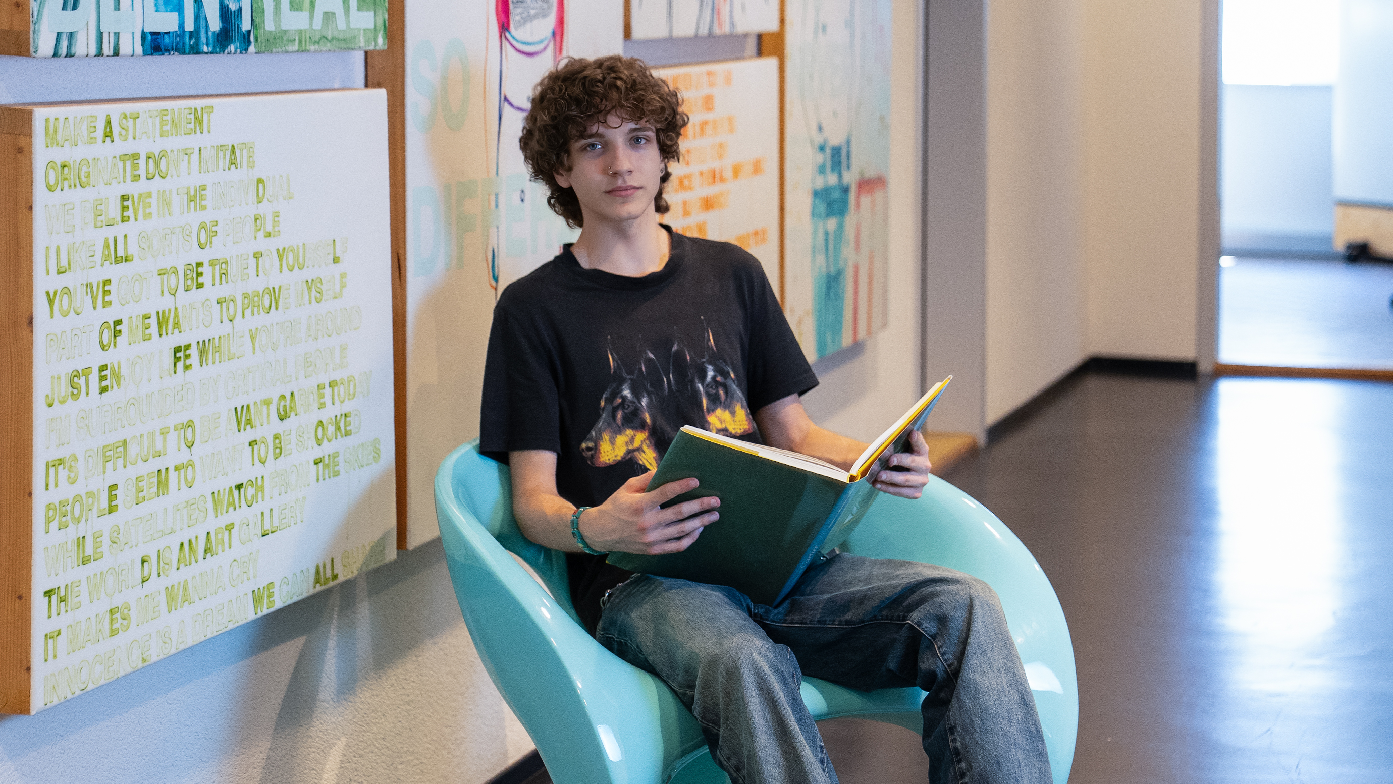 Porträt von Luka Biletskyy, Design (Lernender) bei Festland.