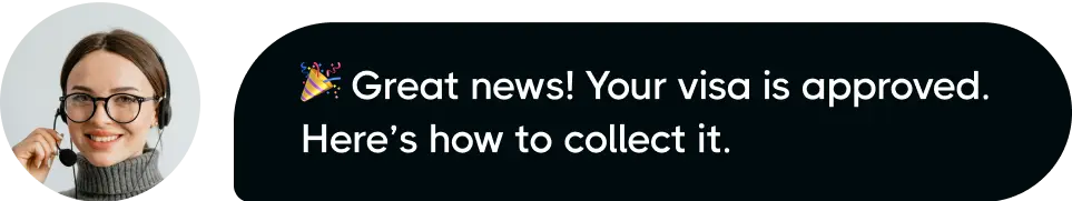 chat bubble with text