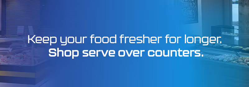 Serve over cabinets banner | Omni refrigeration