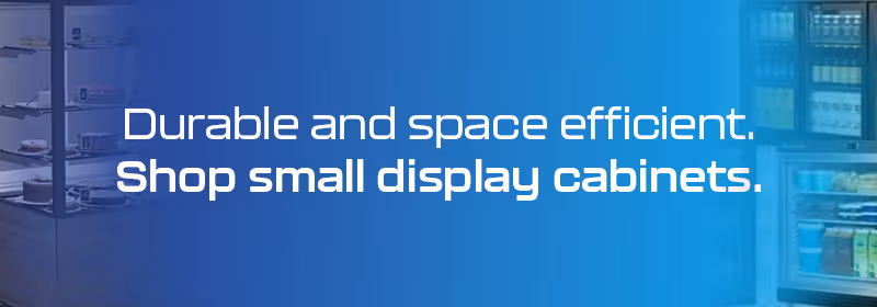 Small display cabinets banner | Omni refrigeration