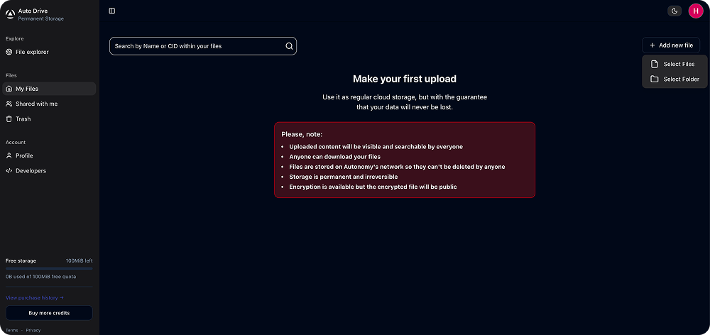 Auto Drive UI