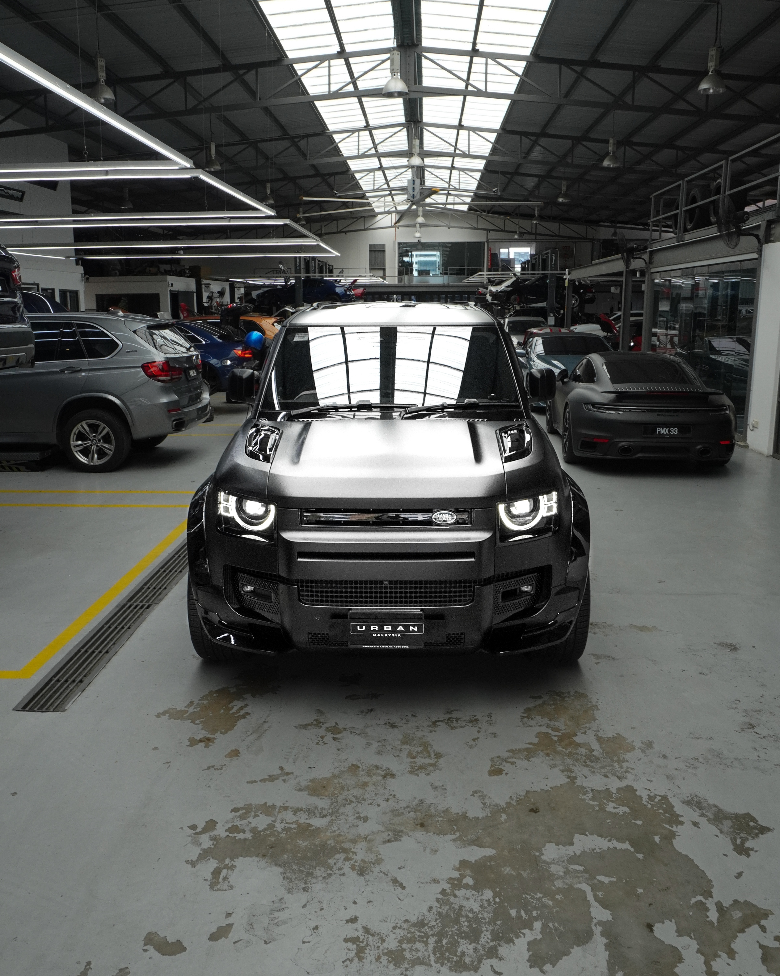 land rover defender 90 urban automotive bodykit