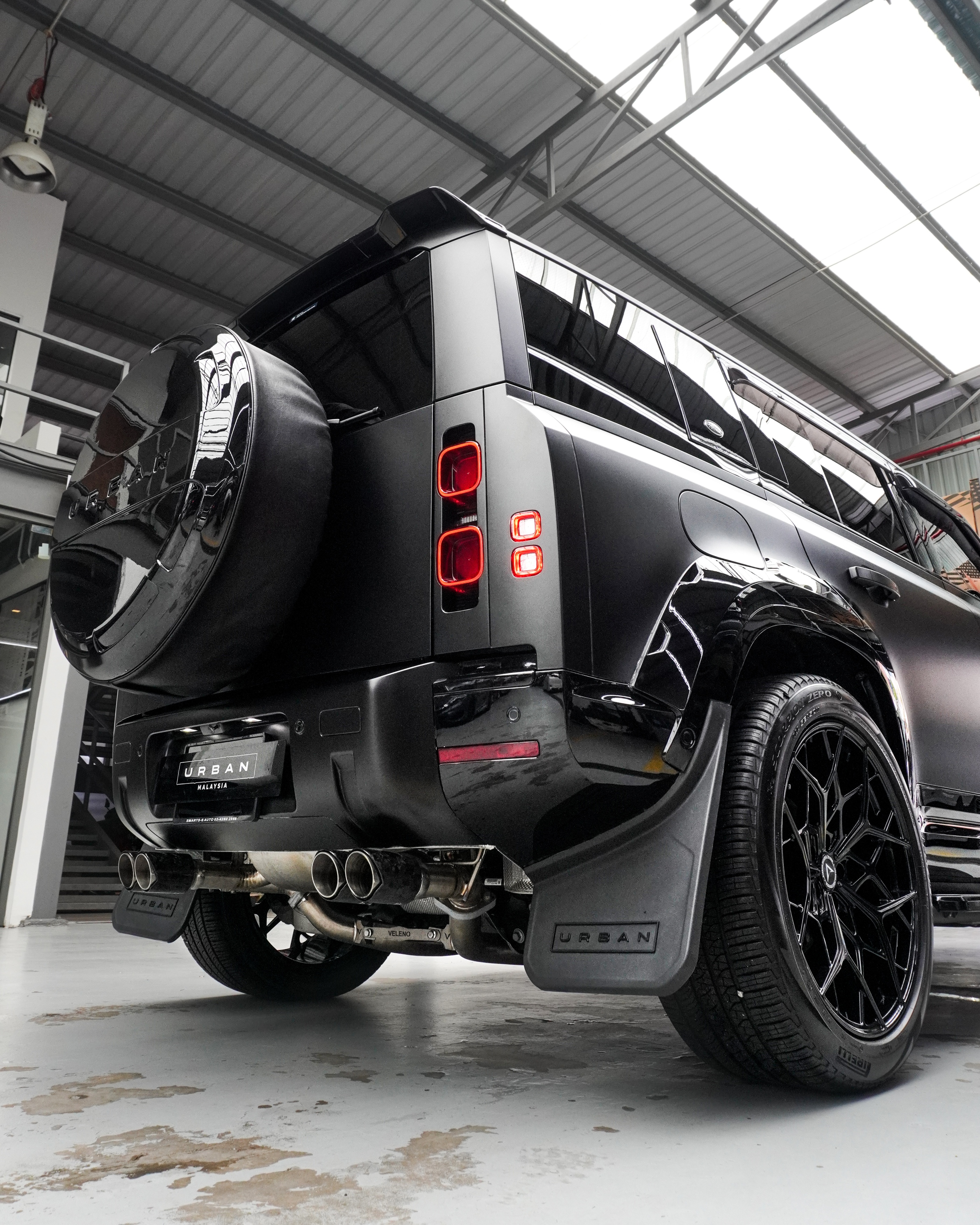 land rover defender 90 urban automotive bodykit