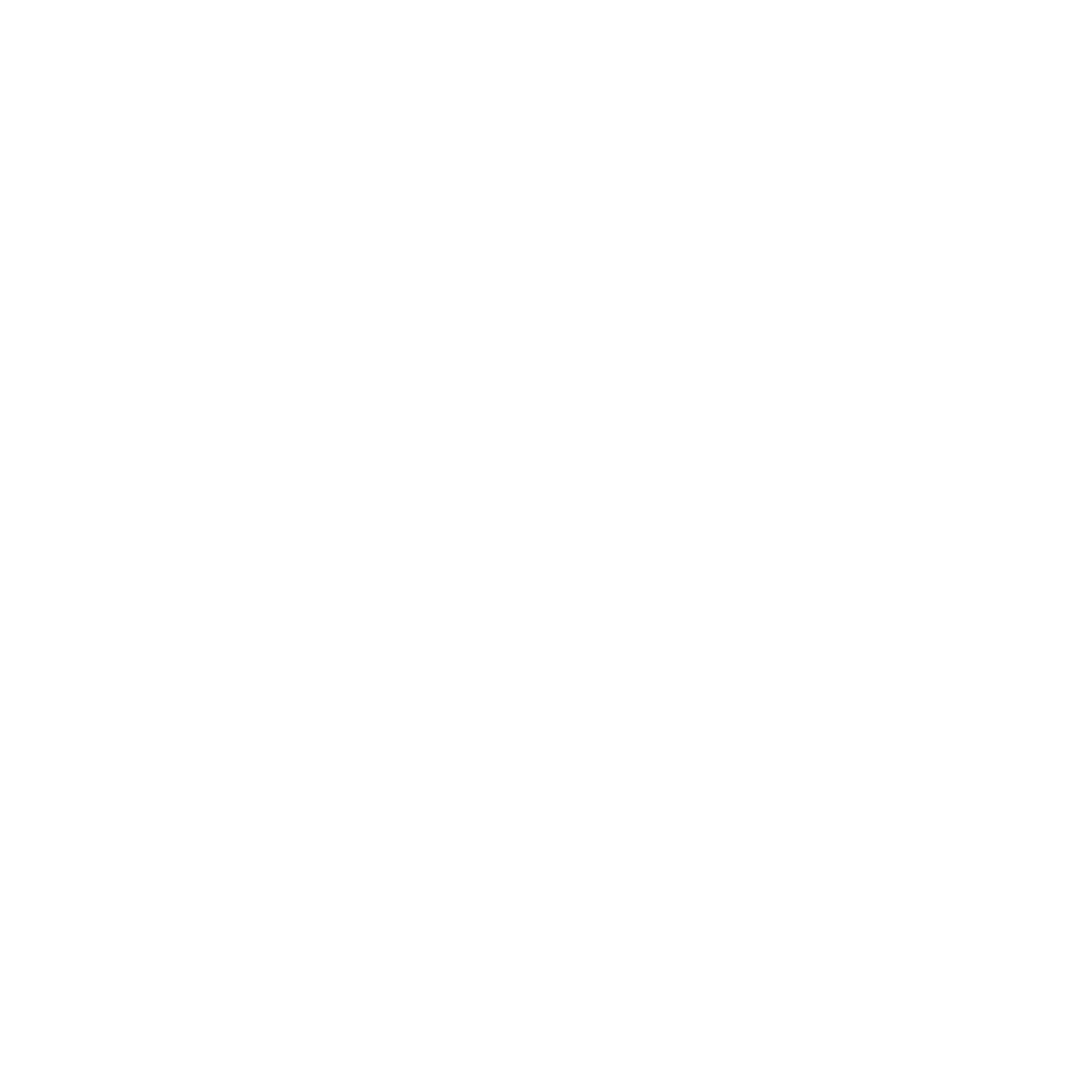 White close icon with rounded edges on a transparent background.