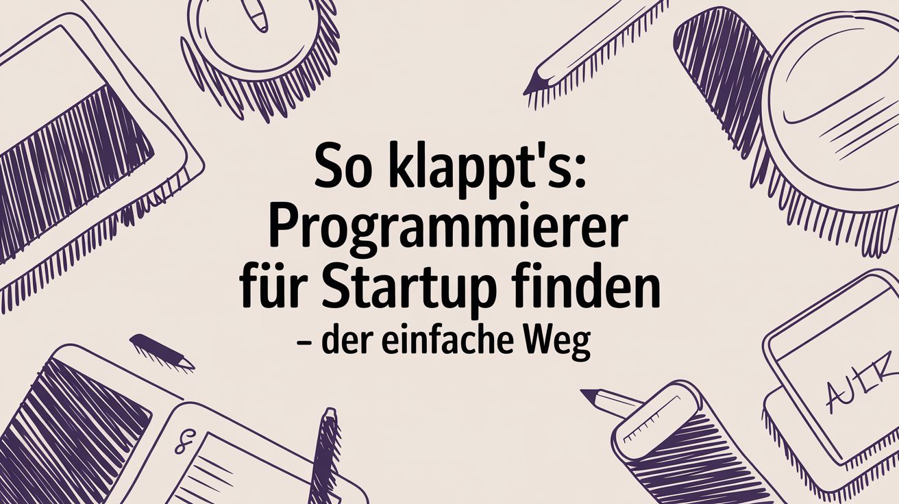 Programmierer für Startups finden: Ein praxisorientierter Guide