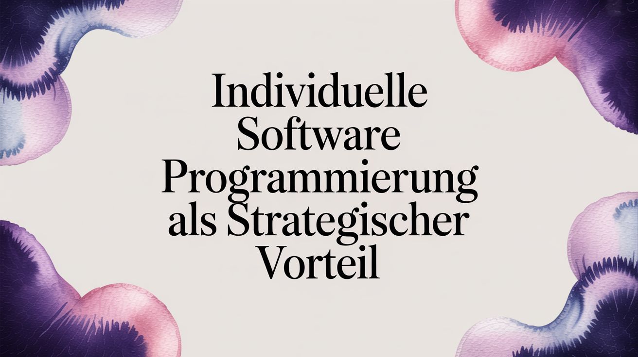 Individuelle Software Programmierung als strategischer Vorteil