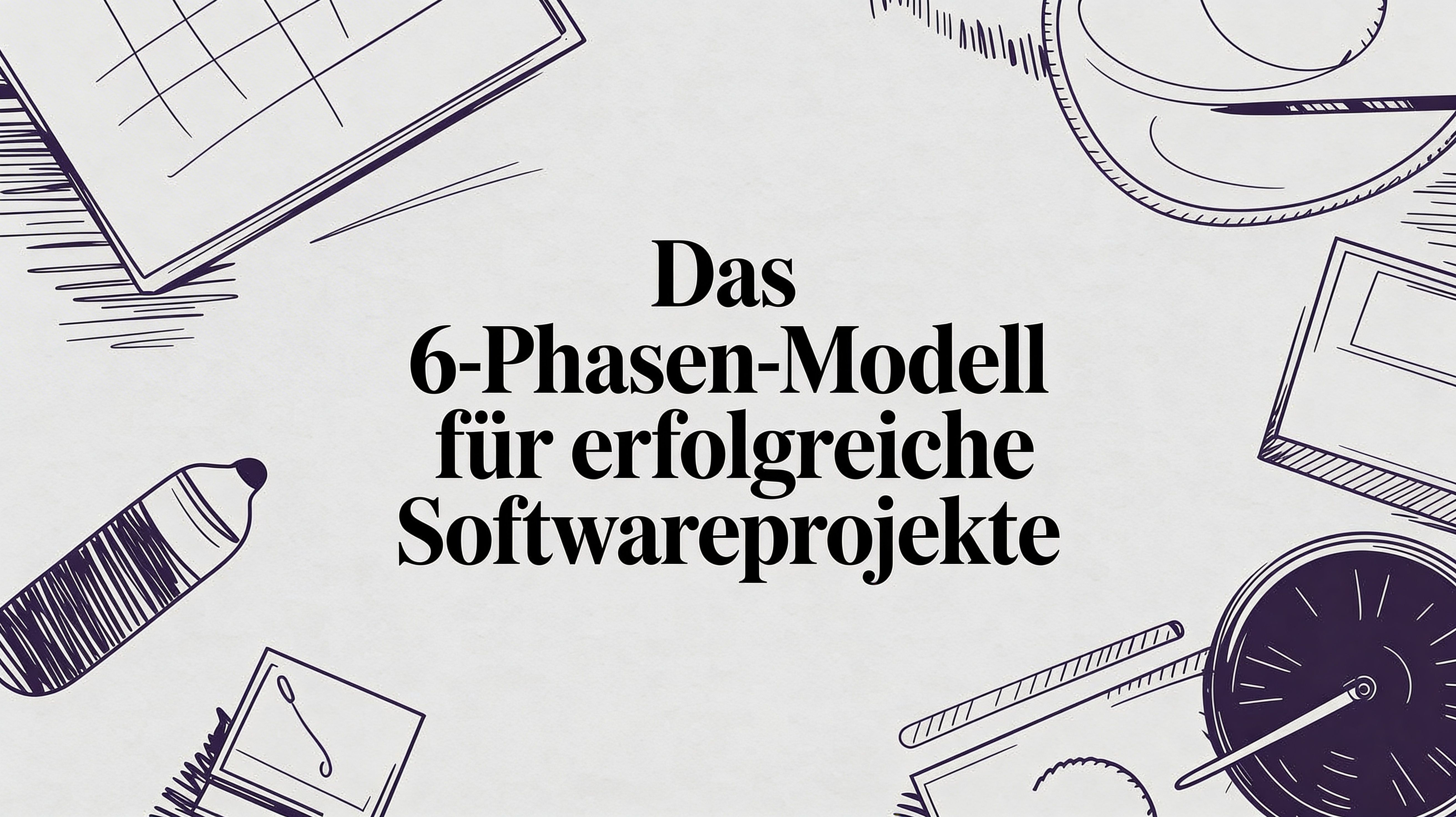 Das 6-Phasen-Modell: Ein praxiserprobter Rahmen für erfolgreiche Softwareprojekte
