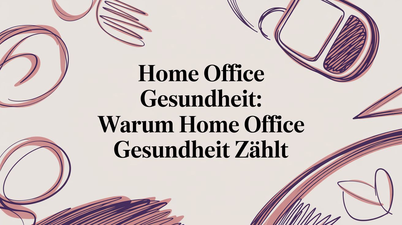 Home Office Gesundheit: Ein Leitfaden für produktive Tech-Teams