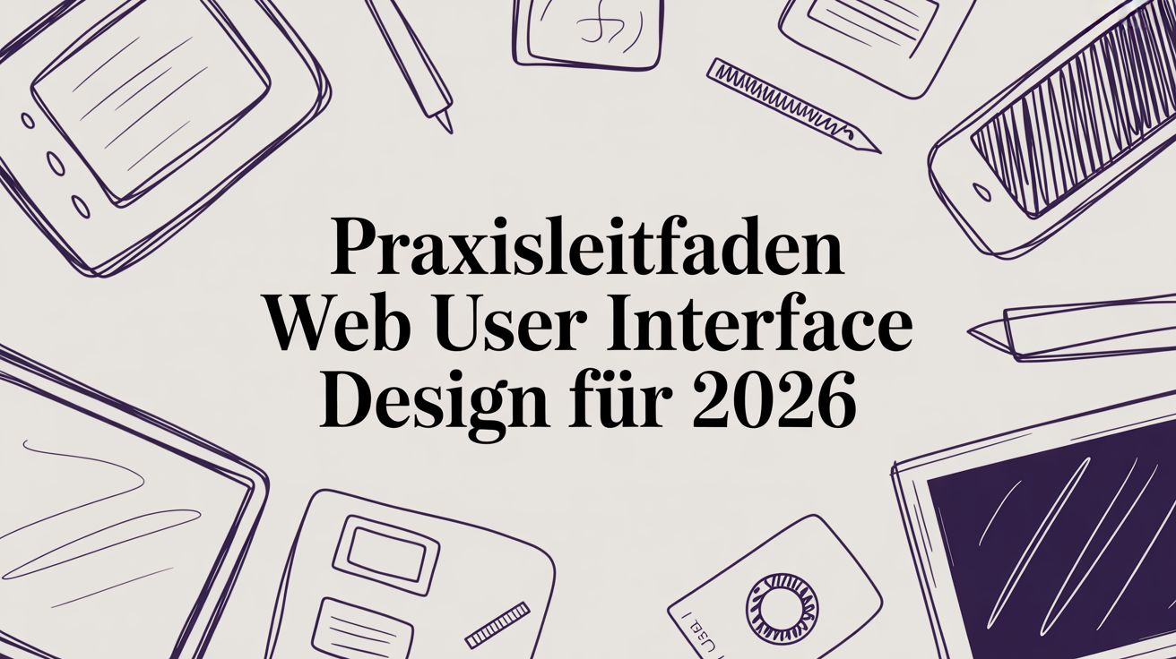 Praxisleitfaden Web User Interface Design für 2026